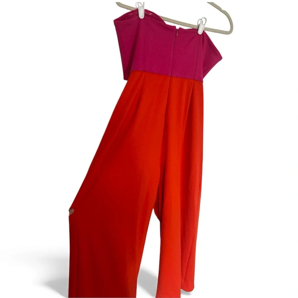 Urban Outfitters Pink and Orange Jumpsuit - Picture 2 of 8